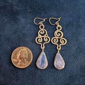 Elegant Silver Dangle Earrings